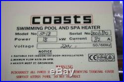New above ground swimming pool & spa dig heater still in the box made by Coast