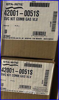 Pentair 42001-0051S Combination Gas Control Valve Replacement Kit. NIB Genuine