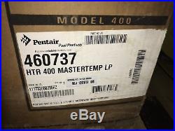 Pentair 460737 MasterTemp 400,000 BTU Propane LP Pool and Spa Heater 400K