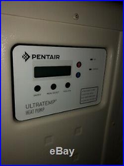 Pentair 460932 UltraTemp 108K BTU Pool and Spa Heat Pump Model 110 Almond