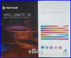 Pentair 640122 IntelliBrite 5G Color Underwater LED Spa Light, 120 Volt, 100 Foo