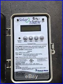 Pentair SOLARTOUCH 521590 Solar Control Unit