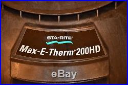 Pentair SR200HD Sta-Rite Max-E-Therm Black Heavy Duty Pool or Spa Heater