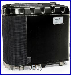 Pentair UltraTemp ETi Hybrid Pool Heater #460970 / Nat Gas and Electric / Black