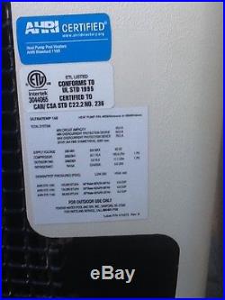 Pentair Ultra Temp Heat Pump 140K BTU 460934