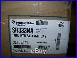 Pentair Water Sta-Rite Max-E-Therm Pool & Spa Heater Natural Gas SR333NA New