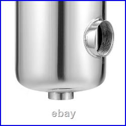 Pool Heat Exchanger 1 1/2 135 K/H 1 Stainless Steel Same Side Ports Tube Shell