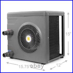 Pool Heat Pump Above Ground Swimming Pool Heater up to 4,000 Gallons 14800BTU/hr