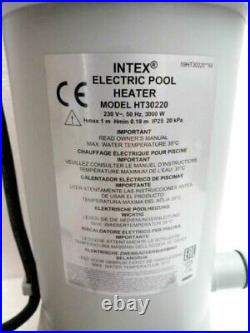 Pool Heater Intex 28684 Electric Water Heater Swimming pool 3KW 220V EURO PLUG