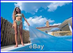 Pool Solar Blanket Heat Water Swim Swimming Heaters Rectangular Cover 16x32ft