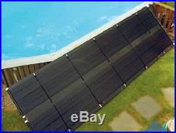 Pool Solar Heater Panel Above Ground Swimming Sunshine Hot Water 40 Sq Ft 2'x20