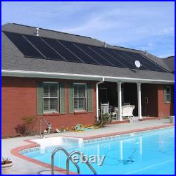 Pool Solar Panels 2 ft. X20 ft. (40 sq. Ft.) Solar Heater System In/Above-Ground