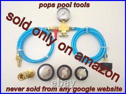 Pops pool tools pool plumbing pressure test kit pressure test kit PHOTO