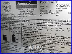 RayPak Pool Heater P-R405B-MN
