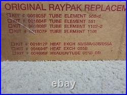 Raypak 001612F Pool Heat Exchanger 53/53A/53B/055A