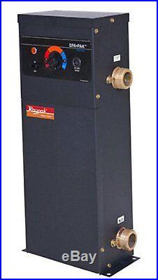 Raypak 001640, 11KW Electric Spa Heater, Brass Headers Copper Water Vessel New