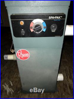 Raypak 11Kw Electric Hot Tub Spa Heater in-ground spa heater