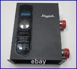 Raypak 240V & 37K BTU 11 kW Electric Digital Titanium Pool & Spa Heater