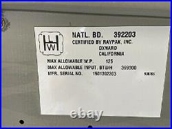 Raypak 399k BTU Electronic Ignition Natural Gas Copper Ex Pool Heater 009219
