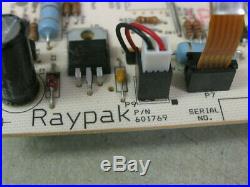 Raypak 601769 Pool/Spa Heater Control Display Circuit Board 1134-403 LoNox