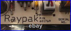 Raypak 601769 Used working Heater Control Board