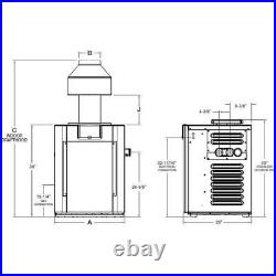 Raypak Digital Cupro-Nickel Propane Gas Pool Heater
