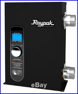 Raypak ELSR00111T1 240V and 37K BTU 11 kW Electric Digital Titaniumand Heater