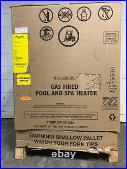 Raypak P-R206A-EP-X Propane Gas Fired Pool & Spa Heater New Open Box
