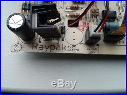 Raypak Pool Spa Heater Rp2100 Control Board 601720 Raypack 2100 Panel 1134-400