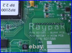 Raypak RP2100 601588 RP 2.2 Digital Display Pool/Spa Control Circuit Board