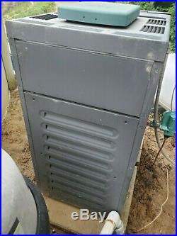 Raypak Rheem tankless natural gas pool heater Model P-M206A-EN-C