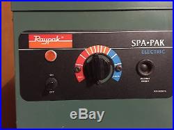 Raypak SPA-PAK Electric Pool or Spa Heater 5.5kw Model ELS 552-2