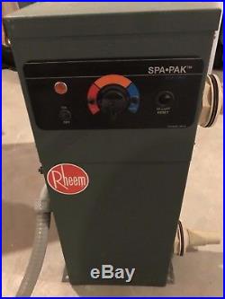 Rheem Raypak SpaPak Model M-1102-2 Electric Spa Heater 11 kW 240/60