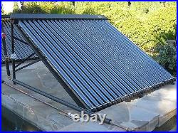 SEA Solar Water Heater System 18 Heat Pipe Vacuum Tube WithPressurized Water Tank