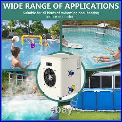 SLSY Pool Water Heater for Above Ground Pools Pool Heat Pump 14300BTU/hr 2700GAL