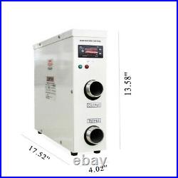 Secure Stable 220V 11KW Electric Swimming Pool Water Heater Thermostat Hot Tub