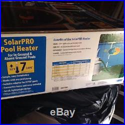 SolarPRO Pool Heater for in ground & above ground pools