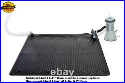 Solar Heater Mat for Above Ground Swimming Pool, 47in X 47in