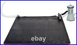 Solar Heater Mat for Above Ground Swimming Pool, 47in X 47in -NEW -FREE Shipping
