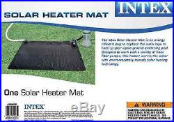 Solar Panel Heater Mat Pool Swimming Water Clean Light Portable Above Ground NEW