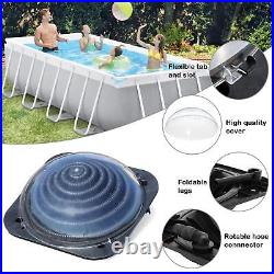 Solar Pool Heater Above Ground Domed Solar Powered Swimming Pool Heating Coil US