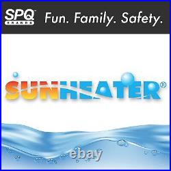 Solar Pool Heater SunHeater S120U Universal 2 X 20-Feet Black Simple DIY Install