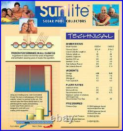 Solar Pool heater 32 sq. Ft. Heat your pool up to 20 degrees. USA made