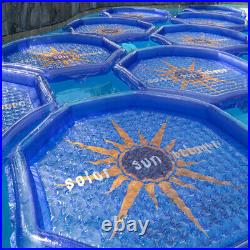 Solar Sun Rings Swimming Pool Hot Tub & Spa Octagonal Heating Solar Pool Blanket