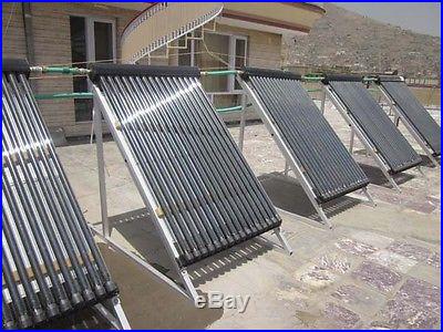 Solar Water Heater Panel, 20 Tube, SRCC certified, pool & home hot water