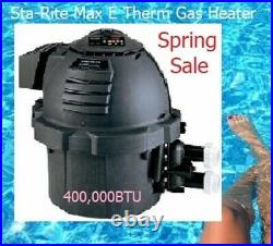 StaRite Pool & Spa Gas Heater Nat Gas 400,000BTU SR400NA