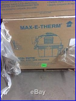 Sta-Rite Max-E-Therm 400K BTU Natural Gas Pool Spa Heater SR400HD Cupro-Nickel