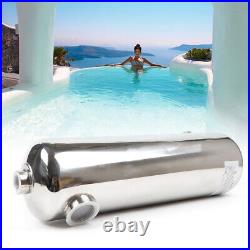 Stainless Steel Swimming Pool Heat Exchanger Shell & Tube Heat Recovery Heater