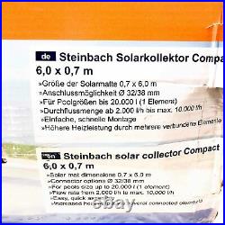 Steinbach Solarkollektor Compact, 600 x 70 cm, für Pools bis 20.000 l Wasserinha