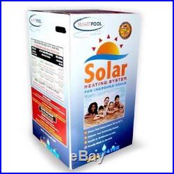 SunHeater Solar Panel Solar-Power In-Ground Swimming Pool Heater Free Hot Water
